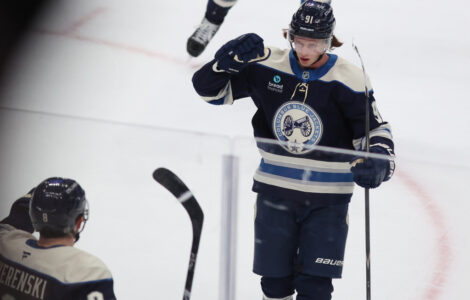 Rangers Blue Jackets hockey